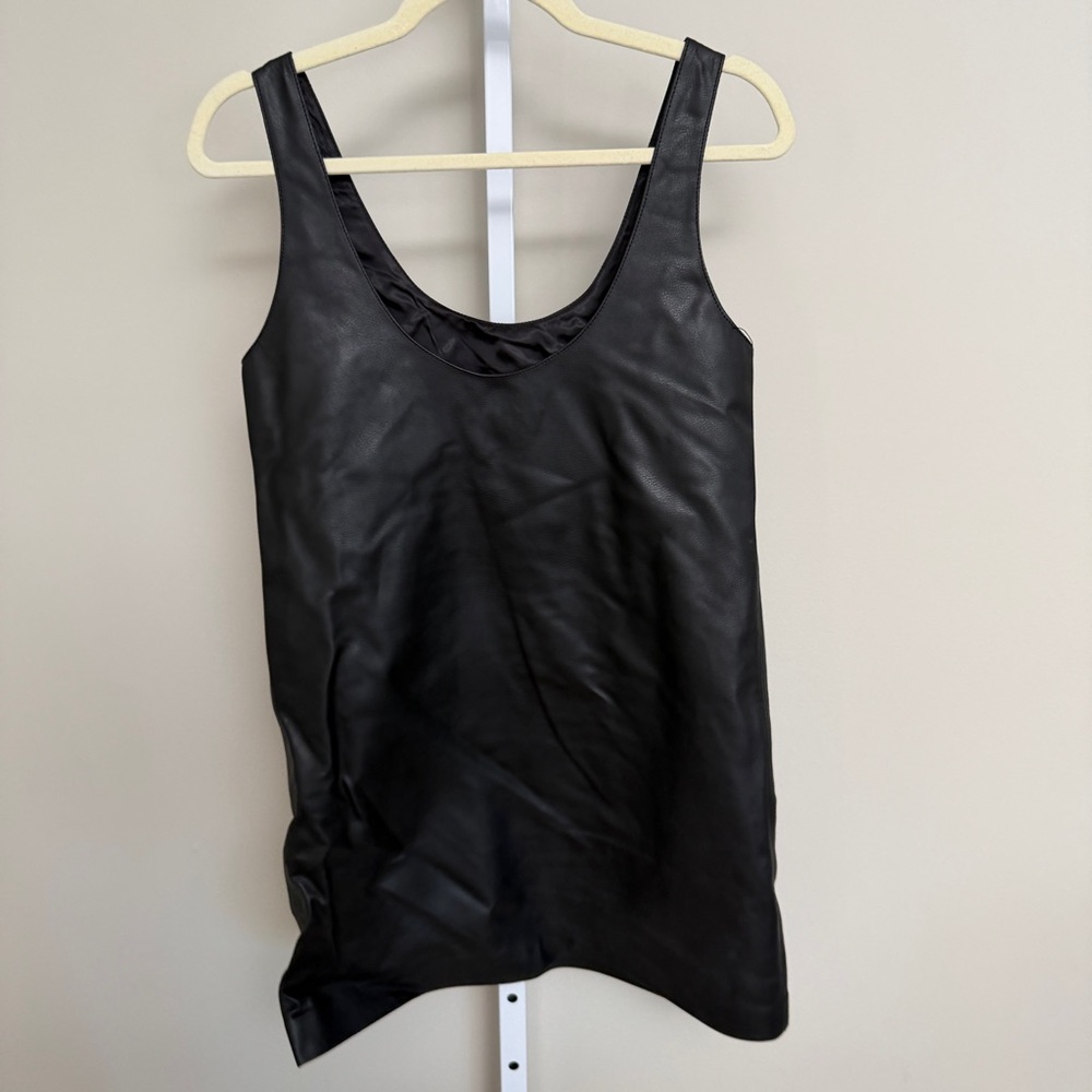 Zara Elegant Black Sleeveless Dress with Floral Embroidery size XS - Picture 3 of 4
